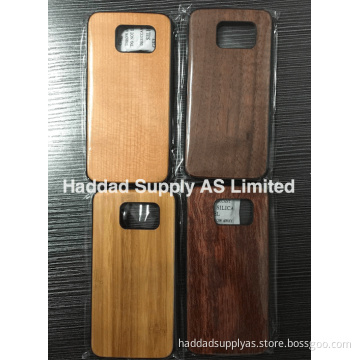 Samsung S6 Wood+PC case S6 phone cover